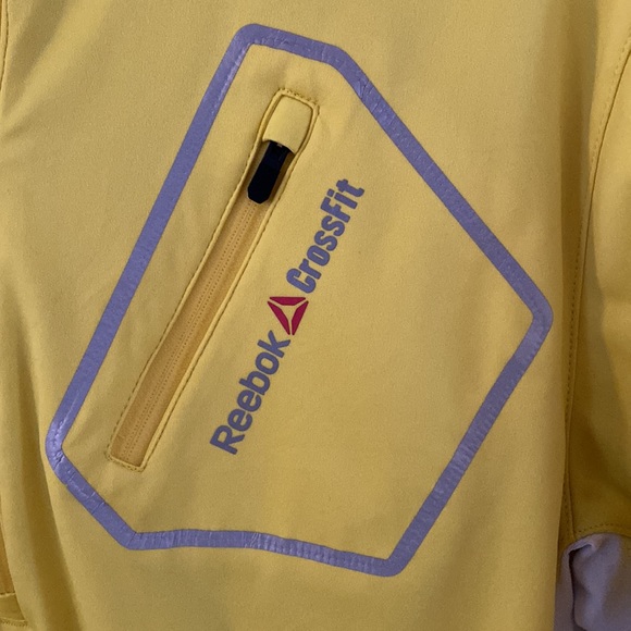 Reebok Cross Fit Quarter Zip Exercise Sweater - Picture 2 of 11